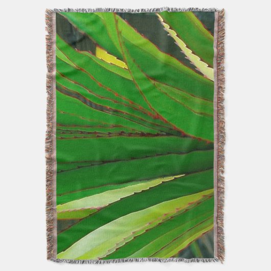 Screw Pine Closeup Deken (Voorkant Verticaal)