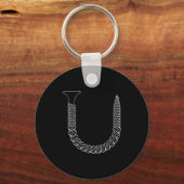 Screw Shaped U - Funny Tool Insul Sleutelhanger (Voorkant)