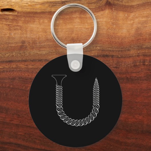 Screw Shaped U - Funny Tool Insul  Sleutelhanger (Voorkant)