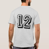 Screwball #12 t-shirt (Achterkant)