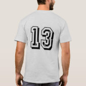 Screwball #13 t-shirt (Achterkant)
