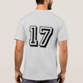 Screwball #17 t-shirt (Achterkant)