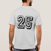 Screwball #25 t-shirt (Achterkant)