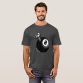 Screwball 8 Ball Screwball Afbeeldingen T-shirt (Voorkant volledig)