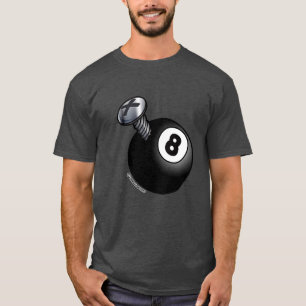 Screwball 8 Ball Screwball Afbeeldingen T-shirt