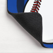 Screwball Mousepad (Blue Spiral BG) Muismat (Hoek)