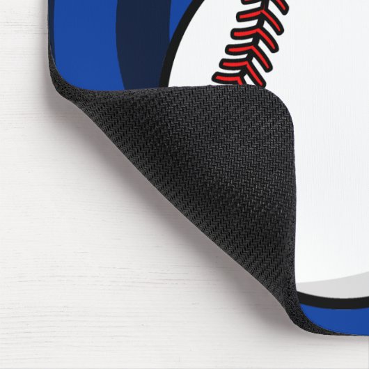 Screwball Mousepad (Blue Spiral BG) Muismat (Hoek)