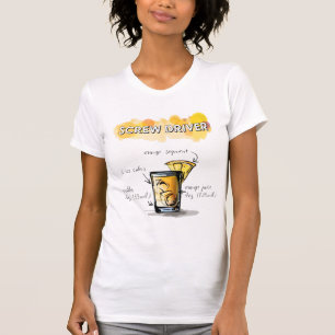 SCREWDRIVER COCKTAIL T-SHIRT