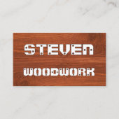 Screwed In Panel Your Name Visitekaartje (Voorkant)