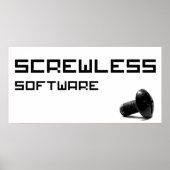 ScrewMinder software-Logo Poster (Voorkant)