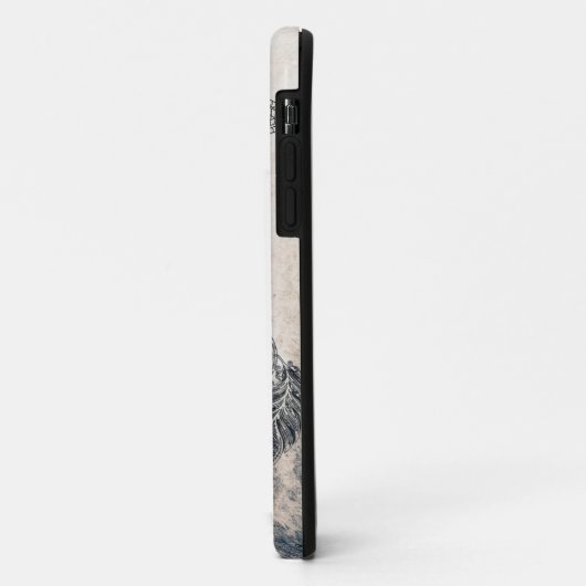 Scribble arrow mandala Moermaan dreamcatcher veren Case-Mate iPhone Case (Achterkant/links)