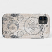 Scribble arrow mandala Moermaan dreamcatcher veren Case-Mate iPhone Case (Achterkant (horizontaal))