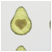 Scribble Avocado Love Stof (Close Up)