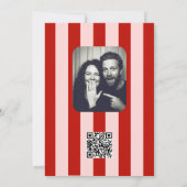 Scribble Funny Doodle Save the date Invitation Kaart (Achterkant)