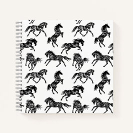 Scribble Horse Crazy Herd Design Notitieboek