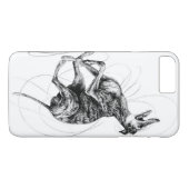 Scribble I, Greyhound Case-Mate iPhone Case (Achterkant (Horizontaal))