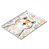 Scribble Kat Notitieboek Wit (Linkerzijde)