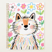Scribble Kat Planner Wit (Voorkant)