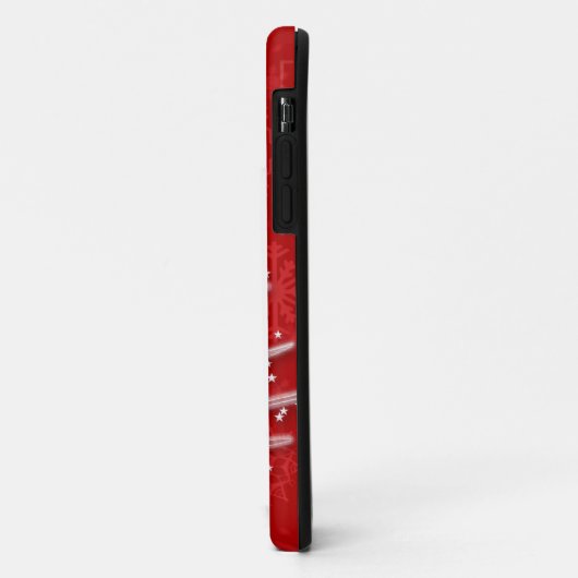 Scribble kerstboom Case-Mate iPhone case (Achterkant/links)