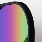 Scribble Love Xoxo Heart Stripe Pickleball Paddle (Links Detail)