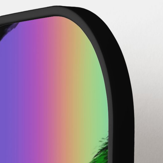 Scribble Love Xoxo Heart Stripe Pickleball Paddle (Links Detail)