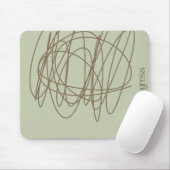 Scribble muismat - het is een werk in uitvoering (Met muis)
