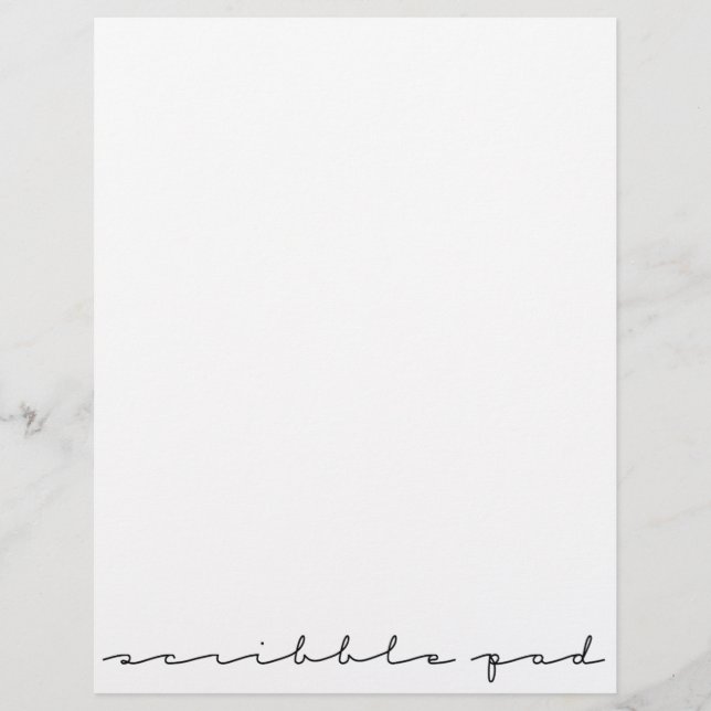 Scribble Pad (Voorkant)