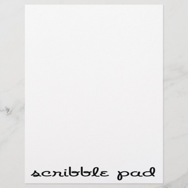 Scribble Pad (Voorkant)