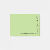 Scribble Pad Green Post-it® Notes (Voorkant)