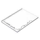 Scribble Pad Notitieboek (Linkerzijde)