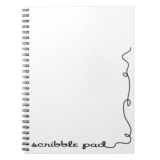 Scribble Pad Notitieboek (Voorkant)