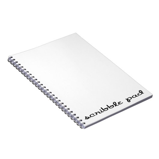 Scribble Pad Notitieboek (Rechterzijde)