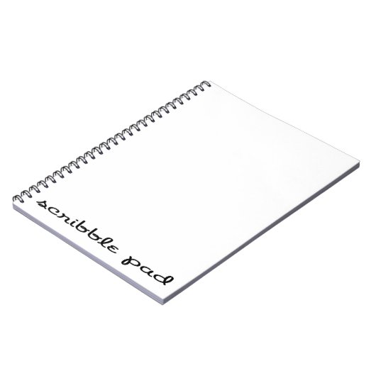 Scribble Pad Notitieboek (Linkerzijde)