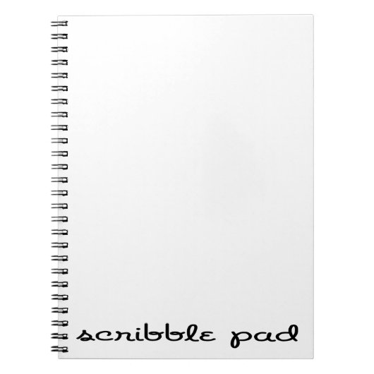 Scribble Pad Notitieboek (Voorkant)