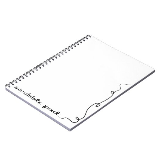 Scribble Pad Notitieboek (Linkerzijde)