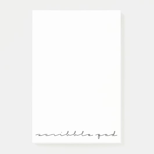 Scribble Pad Post-it® Notes (Voorkant)