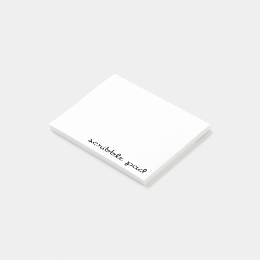 Scribble Pad Post-it® Notes (Schuin)
