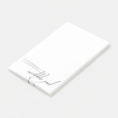 Scribble Pad Post-it® Notes (Schuin)