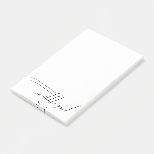 Scribble Pad Post-it® Notes (Schuin)