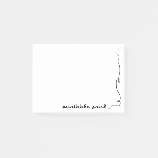Scribble Pad Post-it® Notes (Voorkant)