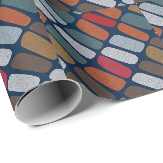 Scribble Pebbles Cadeaupapier (Rol Hoek)