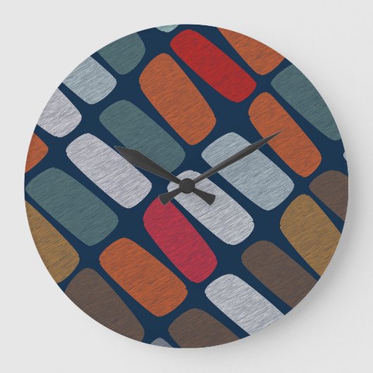 Scribble Pebbles Grote Klok (Voorkant)