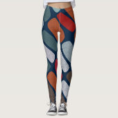 Scribble Pebbles Leggings (Voorkant)