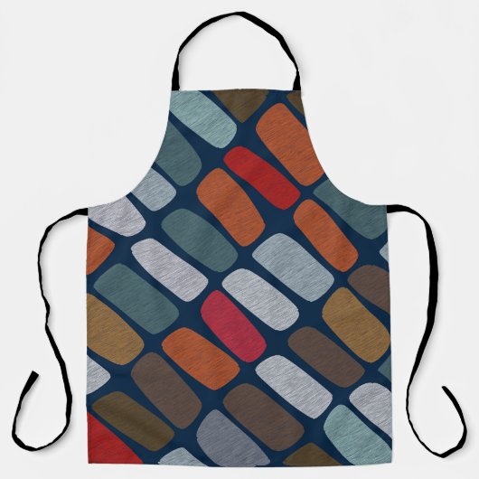 Scribble Pebbles Schort (Voorkant)