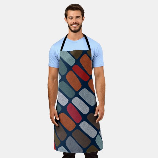 Scribble Pebbles Schort (Gedragen)