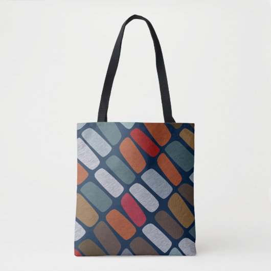 Scribble Pebbles Tote Bag (Voorkant)