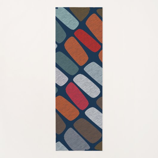 Scribble Pebbles Yogamat (Voorkant)