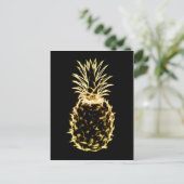 Scribble Pineapple Briefkaart (Staand voorkant)