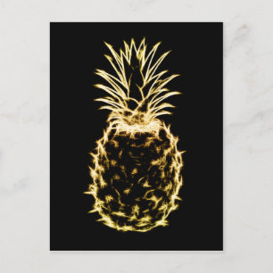 Scribble Pineapple Briefkaart