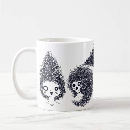 Scribble Sisters Koffiemok (Links)